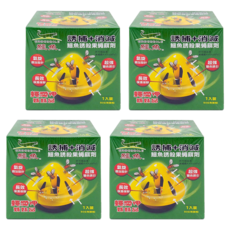 鱷魚 誘殺果蠅餌劑, 50g, 4盒