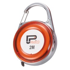 PANRICO 百利世 彩色掛鉤捲尺 2m 顏色隨機, 1個