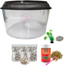 Rora Pet 寵物龜飼養爬行動物農場圓形套組, 1套