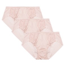 자스민바이비너스 쿨 인견 사이드레이스 삼각 헴팬티 3종세트