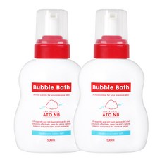 ATO NB 孩童泡泡沐浴露, 500ml, 2瓶