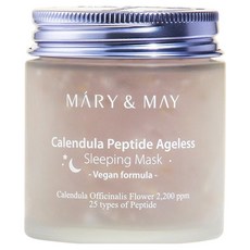 MARY&MAY 金盞花勝肽逆齡睡眠面膜, 1個, 110g
