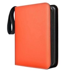 製作愛好大容量卡片400張收納相冊, 07橙色, 400張, 1個