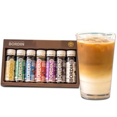 BORDIN 迷你冷萃荷蘭咖啡原液 7 種禮盒, 7種, 1套