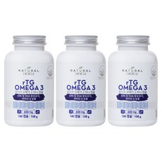 NATURAL immix rTG型Omega-3魚油膠囊, 180顆, 3罐