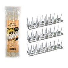 LiDo 驅鴿防鳥刺 + 束線帶 6入, 1套