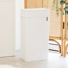 프랑코홈 모노 스탠드 휴지통 20L, 화이트