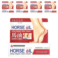 SHILLS 舒兒絲 馬油修護潤澤手足龜裂霜 深層滋養, 5盒, 50ml