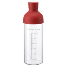 HARIO 好璃奧 酒瓶調味瓶 CKB-300-R 紅色, 300ml, 1個