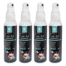 DAWOKO 木酢達人 小黑蚊 斑蚊專用防蚊液, 不含DEET 60ml, 4瓶