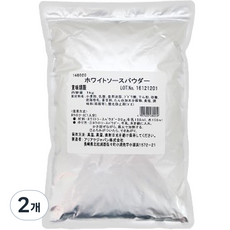 아리아케 화이트소스 파우더, 1kg, 2개
