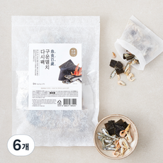 어식백세 구운멸치 다시팩, 16g, 5개입, 6개