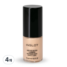 잉글롯 AMC 페이스 & 바디 일루미네이터 15ml, 69호, 4개