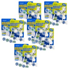 CEETOON 懸掛式馬桶清潔球，天然花香味，自動清潔，省時省力, 50g, 6個