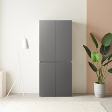 라온 BIG히트 팬트리 주방수납장 800 수납형 방문설치, 그레이