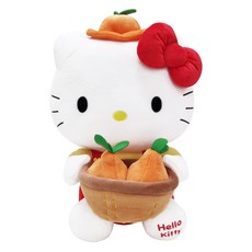 Hello Kitty 娃娃 漢拏峰, 白色 + 橘色, 1個, 33cm