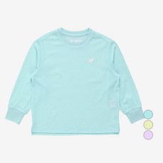 뉴발란스키즈 아동용 냉감 통기성 에센셜 융착사 긴팔 티셔츠