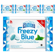 Relaxa Freezy Blue 糖果 無糖 口氣清新, 25g, 5包