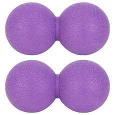 按摩球 Y140 2個, 雙球紫, 1組