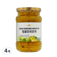 카페베네 청귤 모히또 차, 480g, 1개입, 4개