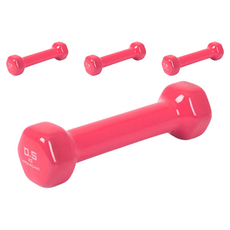 아이워너 PVC 컬러 아령, 0.5kg, 4개