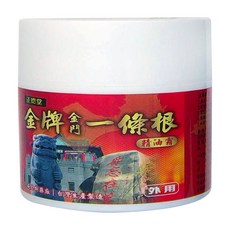 正德堂 金門一條根精油霜 100ml 舒緩疲勞 草本配方, 1個