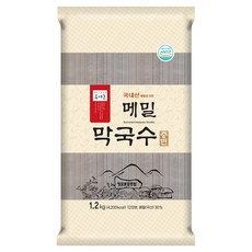 Bongpyung 蕎麥麵 中麵, 1個, 1.2kg