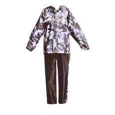 飛吧 迷彩雨衣套裝 聚酯纖維/PVC聚氯乙烯貼合, 顏色隨機