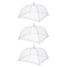 日本IMA 白色小型餐罩 聚酯纖維和鐵, 1組