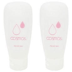 台灣 COSMOS 軟管 60ml, 霧面白, 2個