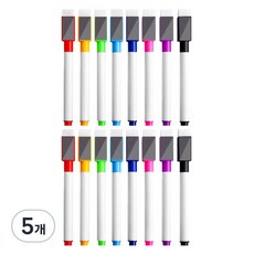 Modernat 磁吸白板筆 8色 x 2支組, 混合色, 5個