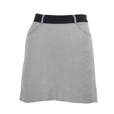 BMU 女款格紋短裙 ASBU4058