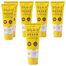 熊野油脂 ps spa 蜂蜜護手霜 60g 保濕 溫泉水潤澤 輕盈不黏膩 滋潤雙手, 6條