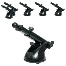 DGDM 儀表板支架吸附墊, 6個, 黑色