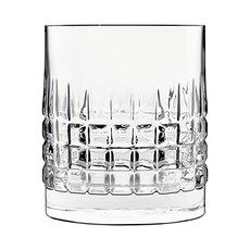 Luigi Bormioli 無鉛水晶 雕刻魅力威士忌杯 PM1015-2 380ml, 2個