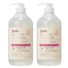 제이멜라 인 프랑스 퓨어 바디 워시 블러썸 츄, 1L, 2개
