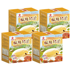 京工 楓糖奶茶, ISO-22000 HACCP HALAL 驗證, 台灣製造, 22g, 3包, 4盒