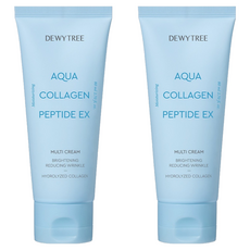 DEWYTREE 水漾膠原蛋白胜肽EX多效保濕乳, 2條, 80ml