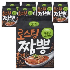 풀무원자연건면 로스팅 짬뽕 홍게 99.6g, 28개