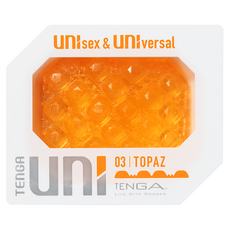 TENGA UNI 由你隨行套, 1個, TOPAZ 黃寶石