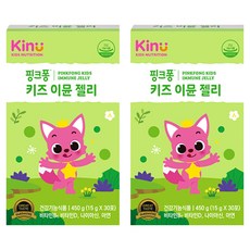 키누 핑크퐁 키즈 이뮨 젤리 30p, 450g, 2개