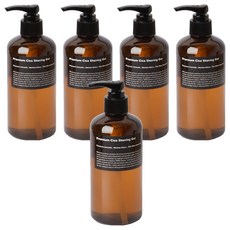 Lazy Society 優質積雪草刮鬍凝膠, 300ml, 5個