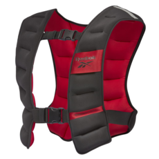 Reebok 銳步 Strength Series Weight Vest 訓練負重背心, Black/Red, 5kg