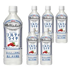 KIRIN 麒麟 沖繩海鹽荔枝飲料, 500ml, 6瓶