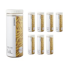 LocknLock 樂扣樂扣 Interlock魔法堆疊轉轉罐 1.6L, 8入, 1組