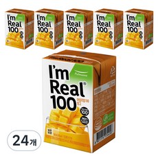 I'm Real 100 芒果汁, 140ml, 24個