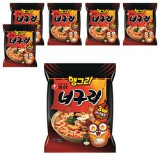 NONGSHIM 農心 韓國境內版 浣熊海鮮拉麵3倍辣 121g, 30包