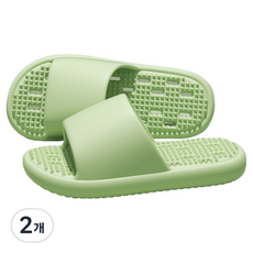 쏙쏙채움 腳底指壓拖鞋 S, 2個, 綠色