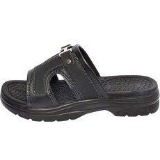 男款Cush Tensi舒適H拖鞋, 黑色, 270