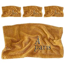 擦手巾 a paris 50 x 30cm 褐色, 1入, 4條